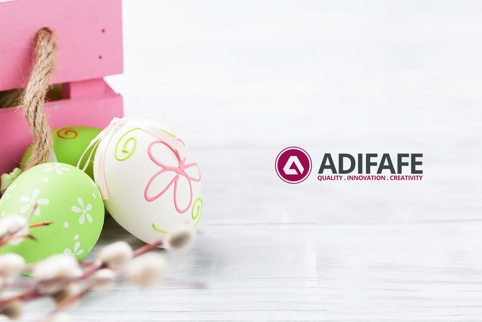 decoração para páscoa Adifafe